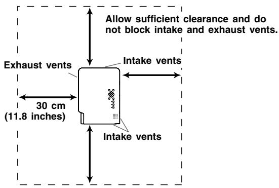 CASIO XJ-42 - Setup Precautions - 1