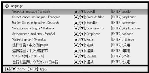 CASIO XJ-42 - Specifying the Display Message Language - 1