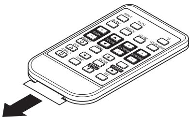CASIO XJ-S31 - Preparing the Remote Controller - 1