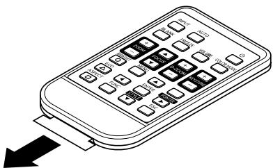 CASIO XJ-S57 - Preparing the Remote Controller - 1