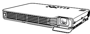 CASIO XJ-SC215 - ● Stowing the Projector in the Soft case - 1