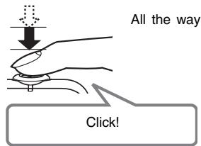 CASIO YC-430 - How do I half-press the shutter button? - 2
