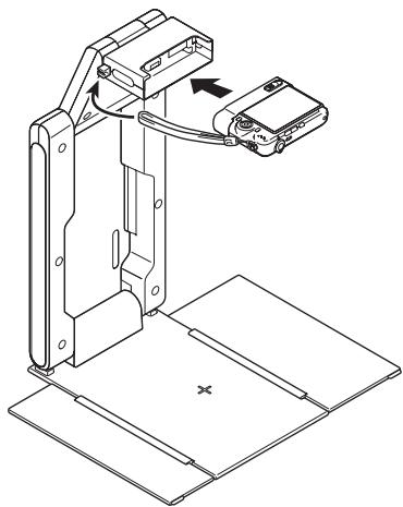 CASIO YC-430 - Mounting the PJ Camera onto the PJ Camera Stand - 3