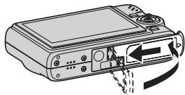 CASIO YC-430 - First, load the battery into the camera and then charge the battery - 3