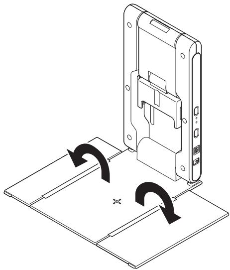 CASIO YC-430 - Unfolding the PJ Camera Stand - 2