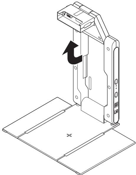 CASIO YC-430 - Unfolding the PJ Camera Stand - 3