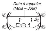 CASIO 3749 - Rappel de date - 1