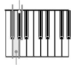 CASIO CELVIANO AP-45 - Ein- und Ausschalten der Barock-Tonhöhe - 3