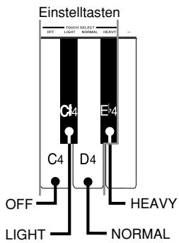 CASIO CELVIANO AP-45 - Verwendung der Anschlagwahl (Touch Select) - 1