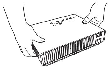 CASIO XJ-M140,  XJ-M150,  XJ-M240,  XJ-M245,  XJ-M250 - Precaution when Handling the Projector after Use - 1