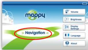 MAPPY MINI 290ND - Comment établir mon premier itinéraire? - 1