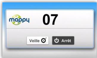 MAPPY ULTI 490ND - Eteindre votre appareil - 1