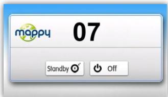 MAPPY ULTI 490ND - Turning off your device - 1