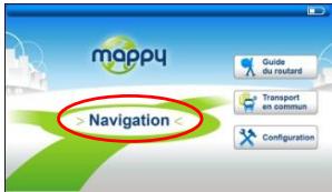 MAPPY ULTI 507 - Click on "Navigation" - 1