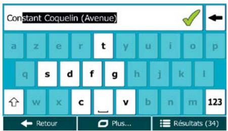 MAPPY ULTIE518 - Sélection d'une intersection comme destination - 5