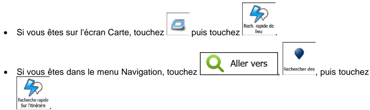 MAPPY ULTIE518 - Recherche rapide pour un lieu d'intérêt - 1