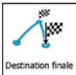 MAPPY ULTIS546, ULTIS549 - Sélectionner une nouvelle destination lorsque vous avez déjà un itinéraire : Nouvel itinéraire, étape ou destination finale - 4