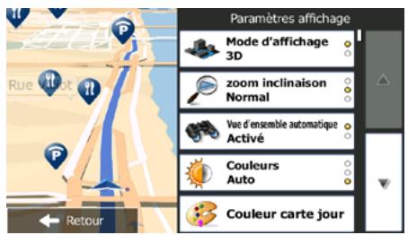 MAPPY ULTIS546, ULTIS549 - Paramètres de la carte - 1