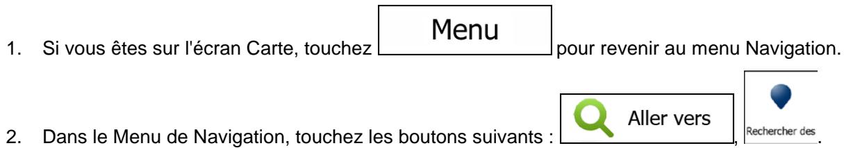 MAPPY ULTIS546, ULTIS549 - Rechercher un lieu par catégorie - 1