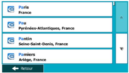 MAPPY ULTIS546, ULTIS549 - Saisir une adresse - 6