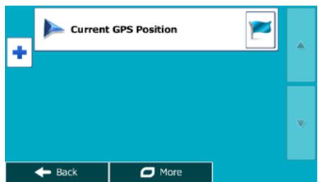 MAPPY ULTI E518 - Building a route from the list of destinations (Create Route) - 1