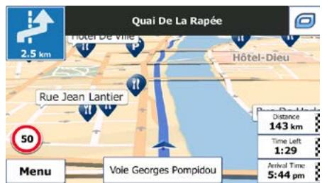 MAPPY ULTI E518 - Navigating on the map - 5