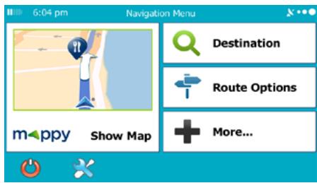 MAPPY ULTI E518 - Navigating on the map - 1