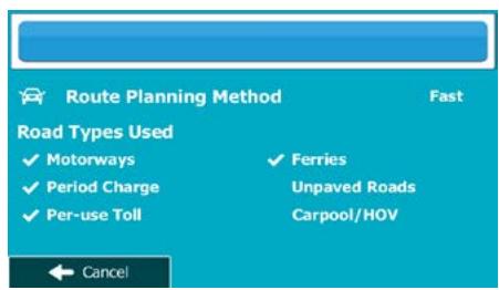 MAPPY ULTI E518 - Combined Search - Navigating to a Place of Interest by its category - 2