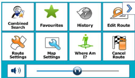 MAPPY ULTI E518 - Selecting nearby assistance from 'Where Am I?' - 2