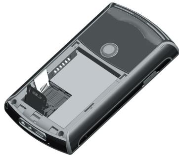 HTC ARTEMIS - Install the memory card and SIM card - 1