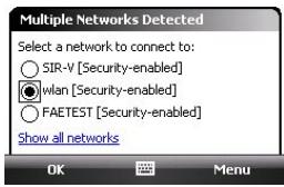 HTC DOPOD D600 - To connect to a wireless network - 1