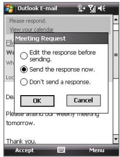 HTC DOPOD D600 - Working With Company E-mails and Meeting Appointments - 2