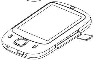 HTC DOPOD D600 - To install the SIM card and microSD card - 3