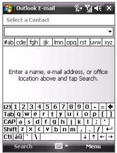 HTC DOPOD D600 - Working With Company E-mails and Meeting Appointments - 1
