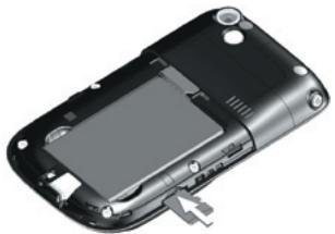 HTC EXCALIBUR - Install the Micro SD card - 1