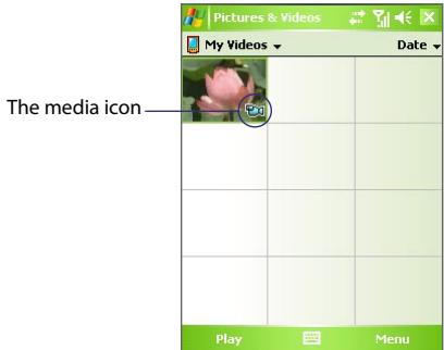 HTC HERALD - Play videos - 1
