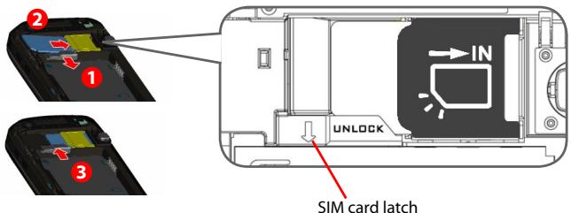 HTC HERALD - Install the SIM card - 3