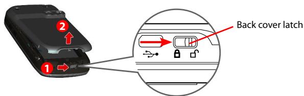 HTC HERALD - Install the SIM card - 1