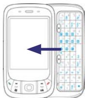 HTC HERALD - Use the Hardware Keyboard - 1