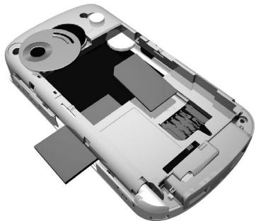 HTC 3600 - Install the SIM card - 1