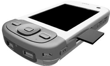 HTC 3600 - Install the SIM card - 1
