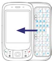 HTC 4350 - Use the Hardware Keyboard - 1