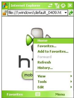 Internet Explorer file:///windows\default_0409.ht Home Favorites... Add to Favorites... Forward Refresh History... View Tools Edit Favorites Menu