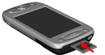 HTC 6300 - Install the SD card - 1