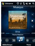 Musique PACHING MASSHOG Drive Pacha Massive 0.95 -0.28 Bibliothèque Menu