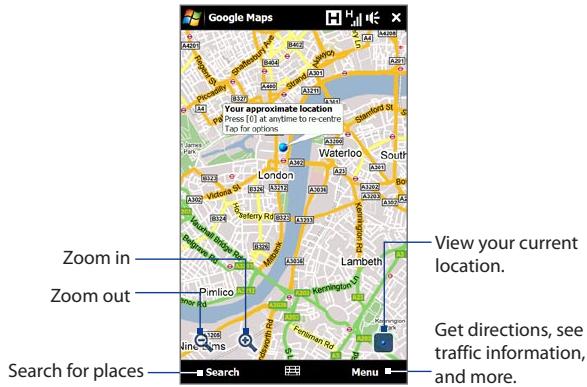 HTC TOUCH PRO 2 - Google™ Maps (Available by Country) - 1