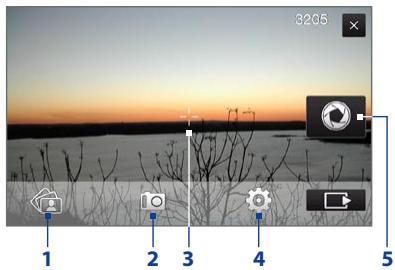 HTC TOUCH PRO 2 - On-screen controls - 1