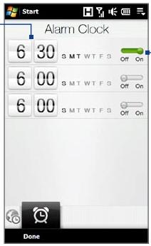 HTC TOUCH PRO 2 - Alarm Clock - 2