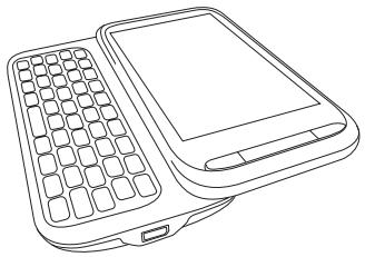 HTC TOUCH PRO 2 - Adjusting the LCD screen angle - 2