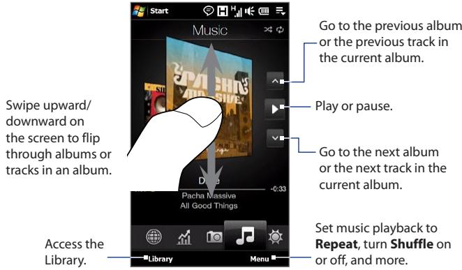 HTC TOUCH PRO 2 - Music - 1